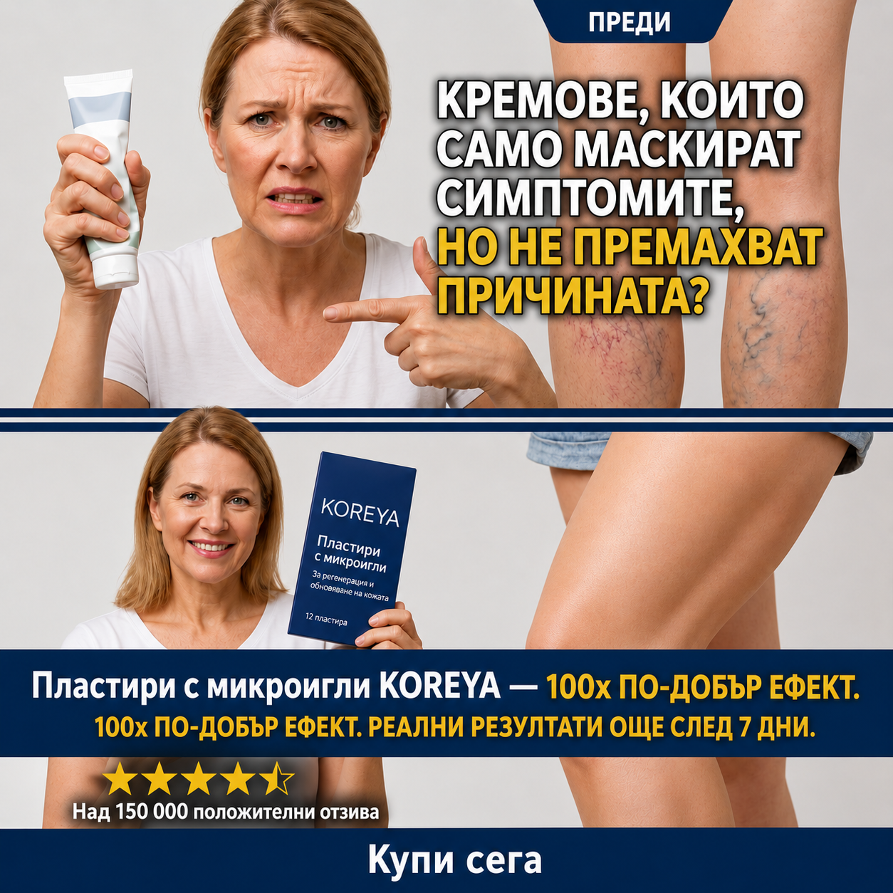 Пластири с микроигли Breakix® VeinTarget